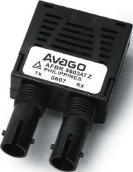 Transceiver światłowodowy, ST, 155Mbit/s, 1360nm, Broadcom