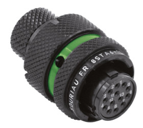 Złącze wielostykowe przemysłowe 13-pinowe Montaż na kablu Wtyczka Souriau Sunbank by Eaton