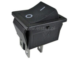 Przeł. kołys. OFF-(ON) chwilowy 4p piny proste