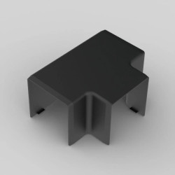 Pokrywa odgałęźna LHD 40x40 8644 FB czarna