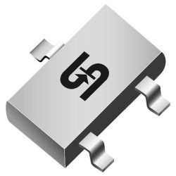 Taiwan Semiconductor MMBT3904 RFG Transistors NPN 60V 200mA SOT-23 package