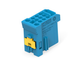 Obudowa złącza 11-pinowe TE Connectivity 4-rzędowe Żeński 2377860 Przewód Obudowa do zacisków żeńskich