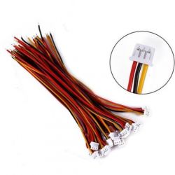 GNIAZDO MICRO JST Z PRZEW.100MM - 3 PIN