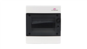 Rozdzielnica Modułowa 1X8 Podtynkowa /Transparentna/ Ip40 Ecm8pt Dido 001101010