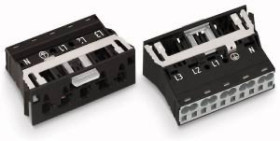 Wtyk 5-torowy SnapIn zielony kodowanie Q WINSTA 770-2335/007-000 /50szt./