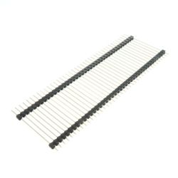 LISTWA JEDNORZĘDOWA PROSTA PIĘTROWA 40 PIN 38MM R-2,54MM RoHS