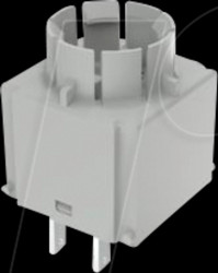 1.20.123.021/0000 RAFIX 16, switching element universal, silver, without lamp sock