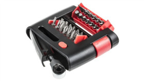 Zestaw Końcówek, Materiał Stal Chromowo-Wanadowa, Hex 2, Hex 2,5, Hex 3, Hex...