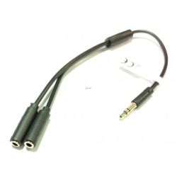 Jack przejście 3.5 rozgałęźnik na przewodzie VITALCO