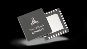 Stepper motor driver 5 to 60V, for external P/N-Fets with S/D and SPI Interface, 256 µSteps, CoolStep, StallGuard2 and SpreadCyc