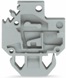 Dummy housing, 6 mm wide, gray for sheet thickness 1.5 mm, 226-109