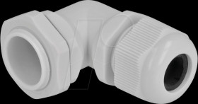 60334 Cable Gland 90° angled PG16 gy