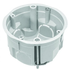 Puszka końcowa PK60 Lux do płyt gipsowych biała A.0046L /100szt./