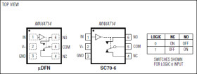 0.8-Ohm, Low-Voltage, Single-Supply SPDT Analog Switch in SC70