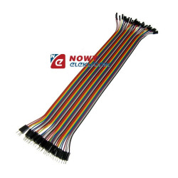 Kabel do płytek styk.40p m/ż 30c połączeniowe męsko-żeński 30cm