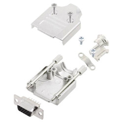 Encitech 6355-0059-11 D-Sub Receptacle set 15 Pins Solder Bucket