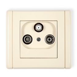 Gniazdo abonenckie RTV-SAT multimedialne (Internet)