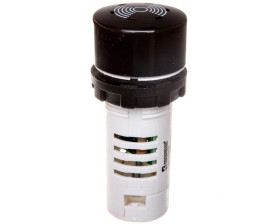 Buzzer, monoblok, 24V AC/DC, 90db, czarny T0-MBZX024S