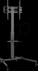 BP0121 TV-Monitor cart, 32-55", 35 kg, height adjustable