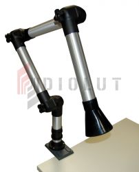 Quick Wysięgnik 4-segmentowy 50/1500mm KAA4 z głowicą okrągłą do Q6101/6102