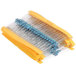 Zestaw rezystorów 0,25W 1/4W 600szt 30 rodzajów po 20szt