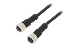 M12a08fl12aflsd002 Kabel Do Czujników/Automatyki 8Pin M12-M12 2M Wtyk Wtyk