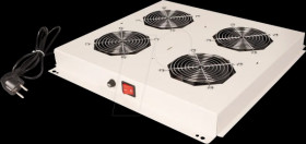 26210301 19" roof fan unit, 4 fans, gray