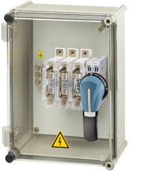 Uchwyt obrotowy do Poliestrowa obudowa kolor Czarny IP55 Socomec FUSERBLOC