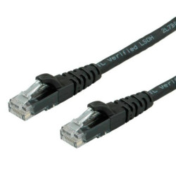 Roline PatchCord UTP Kat.6 1m LSOH czarny