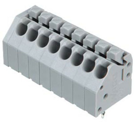 Złączka oświetleniowa WAGO 8 250 Żeński Listwa zaciskowa do płytki drukowanej Gniazdo