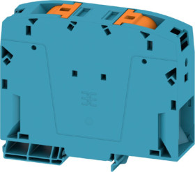 Through terminal block, push-in connection, 150 mm², 309 A, 8 kV, blue, 2728710000