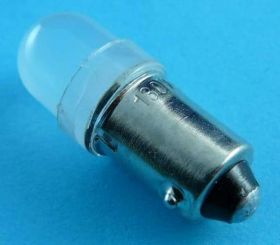 BA-9S 130V AC LED BIAŁA ŻARÓWKA