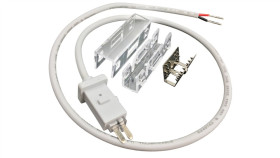 Złącze Przezroczyste Z Przewodem Do Neonu Led 6X12mm