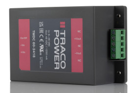 Przetwornica DC-DC, 60W, Uwe 9 → 36 V DC, Uwy 48V dc, Iwy 1.25A, TRACOPOWER