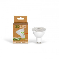 Żarówka LED 2W GU10 38 170lm Neutralna 4000K / GP000N02