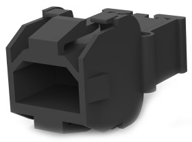 Obudowa złącza 2-pinowe -rzędowe raster: 5mm TE Connectivity Męski Montaż na kablu FASTIN-FASTON 110 Złącze