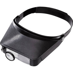 Basetech 2266930 Headband Magnifier 4x magnification Velcro Adjustable