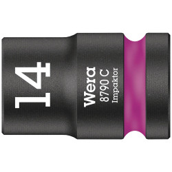 Wera 05004571001 8790 C Impaktor Socket with 1/2&quot; Drive 14 x 38 mm