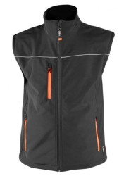 Bezrękawnik roboczy softshell, rozmiar XXXL 81-532-XXXL