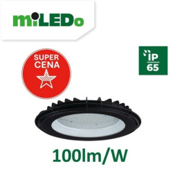 Oprawa przemysłowa HB UFO LED 100W-NW 10000lm barwa neutralna 4000K 110 IP65 czarny 31405