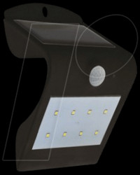 7097 V-TAC LED-Solar-Floodlight, incl. Motionsensor, black