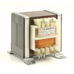 Transformator 40VA, 230Vac (12V, 12V) 1.6A, Indel TS40/018