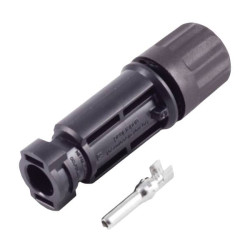 BKL 2800007 PV4 Plug 2.5-6mm&#xB2; IP68 1500V Black photovoltaic Connector