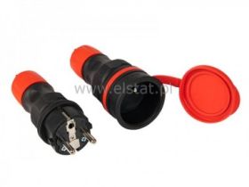 WT + GN z PCV 16A 250V z/u IP54 ZWG-54