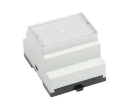 Obudowa na szynę DIN : RT-104A jasna pełna