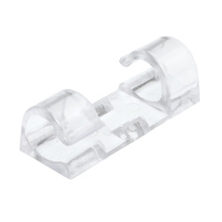 Uchwyt do przewodów 40x15mm (transparentny) 16szt.