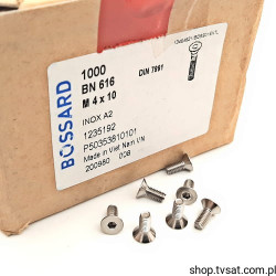 1235192 M3X10/BN616 DIN7991 SCREW BOSSARD