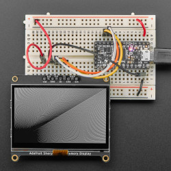 Adafruit SHARP Memory Display Breakout - 2.7&quot; 400x240 Monochrome