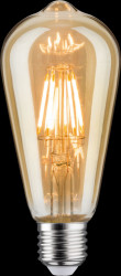 28717 LED bulb vintage E27, 6.5 W, 680 lm, 2500 K