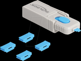 20924 Portblocker Set, HDMI-A connector (1x key, 4x locks)